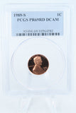 1989-S PCGS PR69DCAM Lincoln Memorial Cent Proof 1C