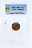 1939-P PCGS MS67RD Lincoln Wheat Cent Business Strike 1C
