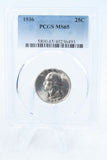 1936-P PCGS MS65 Washington Quarter Business Strike 25C
