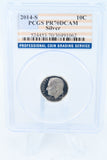 2014-S PCGS PR70DCAM Silver Roosevelt Dime Proof 10C