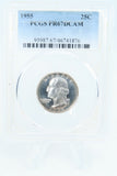 1955-P PCGS PR67DCAM Washington Quarter Proof 25C