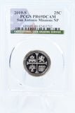 2019-S PCGS PR69DCAM San Antonio Missions NP Quarter Proof 25C