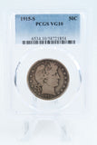 1915-S PCGS VG10 Barber Half Dollar Business Strike 50C