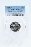 2018-P PCGS MS67 Cumberland Island NP Quarter Business Strike 25C