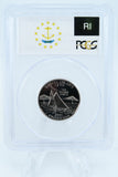 2001-S PCGS PR69DCAM Rhode Island State Quarter Proof 25C