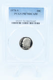 1978-S PCGS PR70DCAM Roosevelt Dime Proof 10C