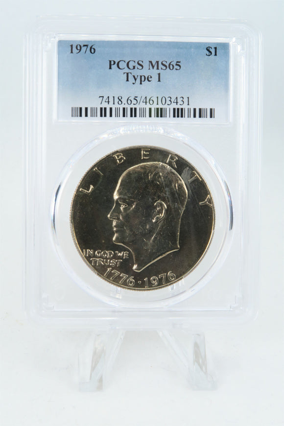 1976-P PCGS MS65 Type 1 Eisenhower Ike Dollar Business Strike