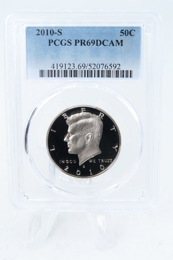 2010-S PCGS PR69DCAM Kennedy Half Dollar Proof 50C