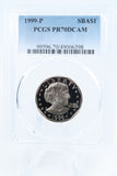 1999-P PCGS PR70DCAM Susan B. Anthony Dollar Proof