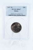2007-D PCGS MS67 Idaho State Quarter Business Strike 25C
