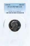 1999-P PCGS PR70DCAM Susan B. Anthony Dollar Proof