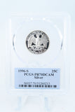 1996-S PCGS PR70DCAM Silver Washington Quarter Proof 25C