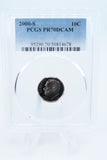 2000-S PCGS PR70DCAM Roosevelt Dime Proof 10C