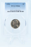 1950-P PCGS MS66 Jefferson Nickel Business Strike 5C