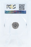 1861-P PCGS AU53 Seated Liberty Half Dime Business Strike H10C