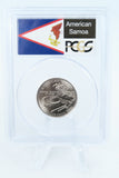 2009-P PCGS SP69 American Samoa Satin Finish Quarter 25C