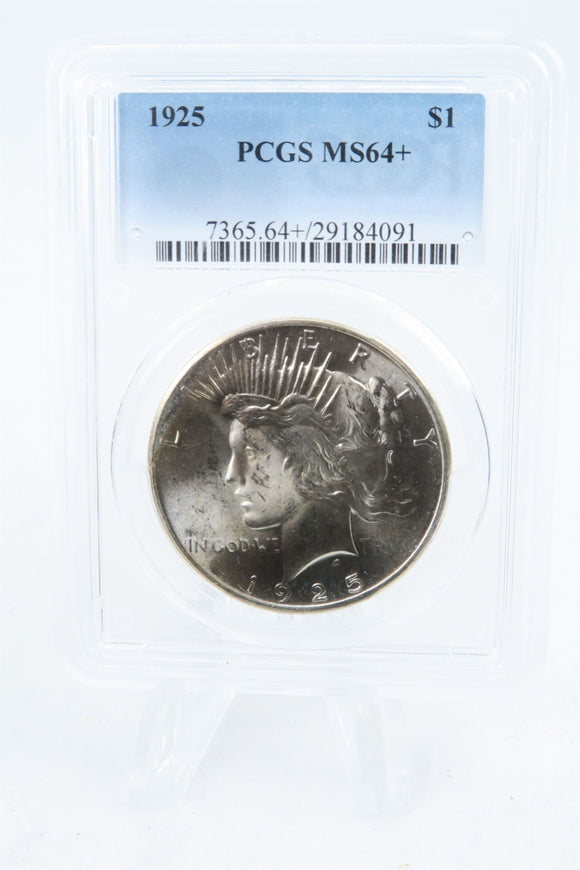 1925-P PCGS MS64+ Peace Dollar Business Strike