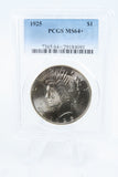 1925-P PCGS MS64+ Peace Dollar Business Strike