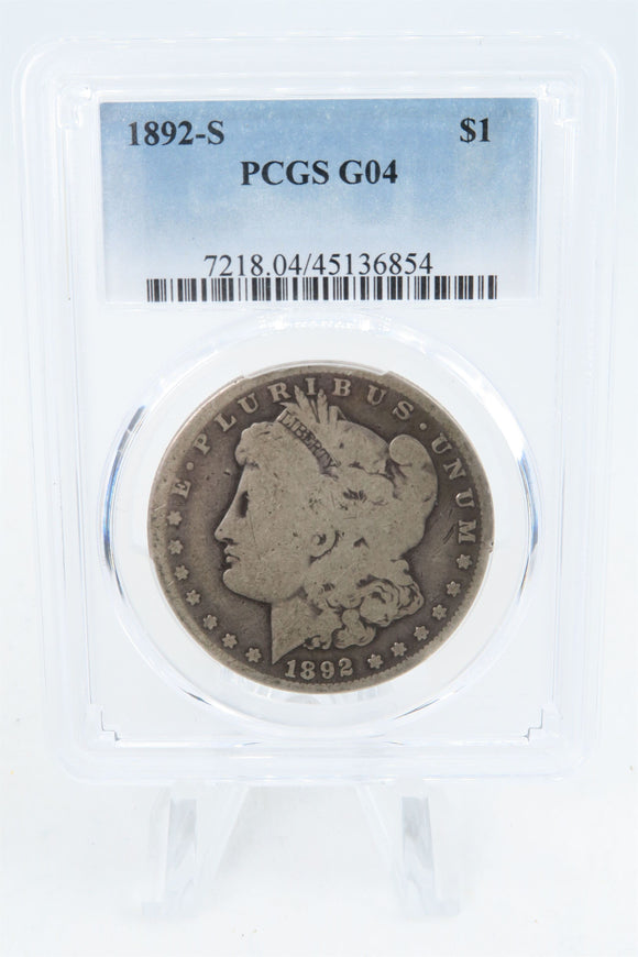 1892-S PCGS G04 Morgan Dollar Business Strike