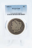 1892-S PCGS G04 Morgan Dollar Business Strike