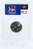 2004-P PCGS MS67 Michigan State Quarter Business Strike 25C