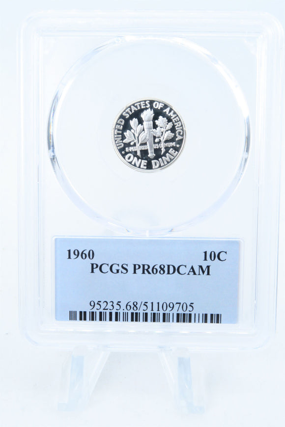 1960-P PCGS PR68DCAM Roosevelt Dime Proof 10C