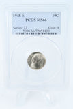 1948-S PCGS MS66 Roosevelt Dime Business Strike 10C