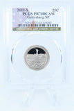 2011-S PCGS PR70DCAM Gettysburg NP Quarter Proof 25C