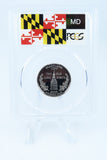 2000-S PCGS PR70DCAM Maryland State Quarter Proof 25C