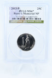 2013-P PCGS MS67 Perry's Memorial NP Quarter Business Strike 25C