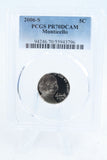 2006-S PCGS PR70DCAM Monticello Jefferson Nickel Proof 5C