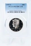 1995-S PCGS PR70DCAM Kennedy Half Dollar Proof 50C