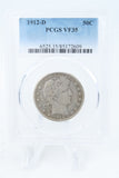 1912-D PCGS VF35 Barber Half Dollar Business Strike 50C