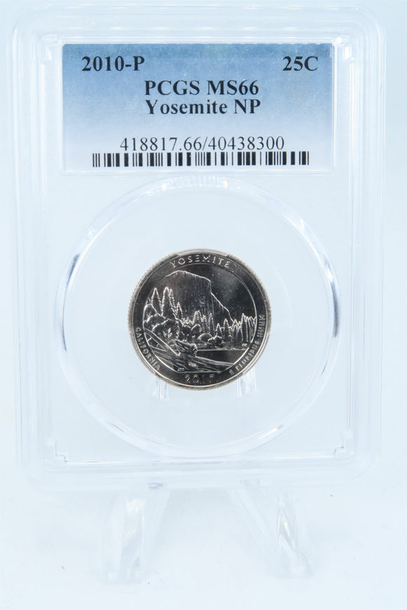 2010-P PCGS MS66 Yosemite NP Quarter Business Strike 25C