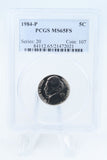 1984-P PCGS MS65FS Jefferson Nickel Full Steps Business Strike 5C
