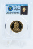 2009-S PCGS PR70DCAM William Harrison Presidential Dollar Proof