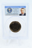 2015-D PCGS MS67 Lyndon B. Johnson Position B Presidential Dollar