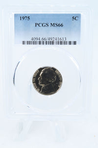 1975-P PCGS MS66 Jefferson Nickel Business Strike 5C