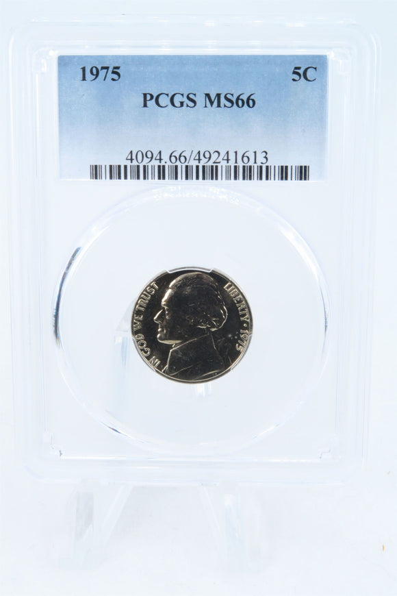1975-P PCGS MS66 Jefferson Nickel Business Strike 5C