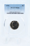 1975-P PCGS MS66 Jefferson Nickel Business Strike 5C