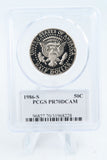 1986-S PCGS PR70DCAM Kennedy Half Dollar Proof 50C