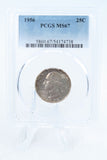 1956-P PCGS MS67 Washington Quarter Business Strike 25C