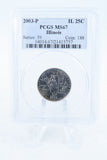 2003-P PCGS MS67 Illinois State Quarter Business Strike 25C