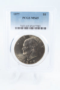 1977-P PCGS MS65 Eisenhower Ike Dollar Business Strike