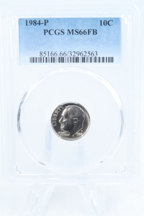 1984-P PCGS MS66FB Roosevelt Dime Business Strike 10C