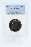 1971-P PCGS MS65 Kennedy Half Dollar Business Strike 50C
