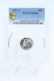 1937-S PCGS MS66 Mercury Dime Business Strike 10C