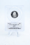 2007-S PCGS PR70DCAM Silver Utah State Quarter Proof 25C