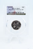 2019-P PCGS MS67 San Antonio Missions NP Quarter Business Strike 25C