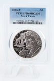 2016-P PCGS PR69DCAM Mark Twain Silver Modern Commemorative Dollar Proof